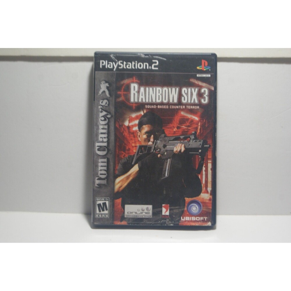 Rainbow Six 3 Ps2 2004 Action StrategyShooter CIB Tom Clancy's